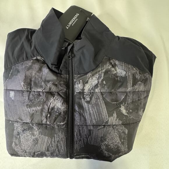 J. Lindbergh Soft shell Jacket Large Men Black NWT - Picture 9 of 10